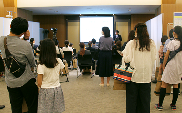 ミニ学校説明会ブース